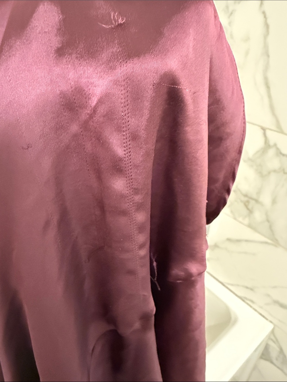 Zara Plum Spaghetti-Strap Maxi Dress - Picture 3 of 3